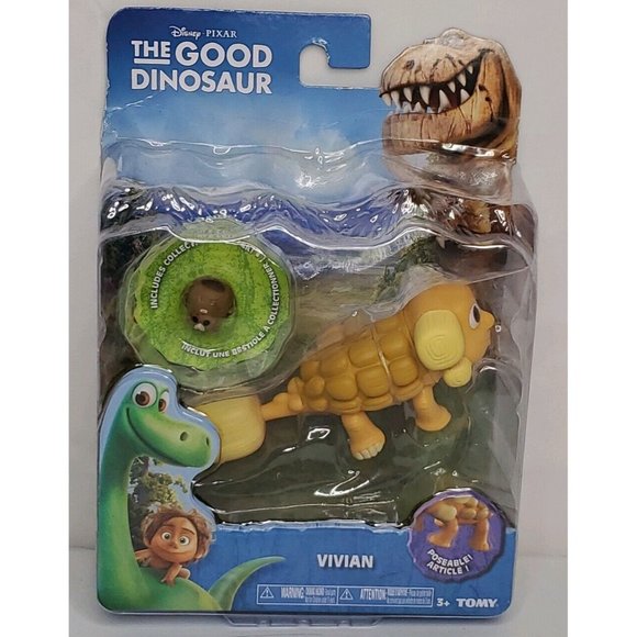 Disney Other - Disney Pixar The Good Dinosaur Vivian pose-able includes collectible‎ critter